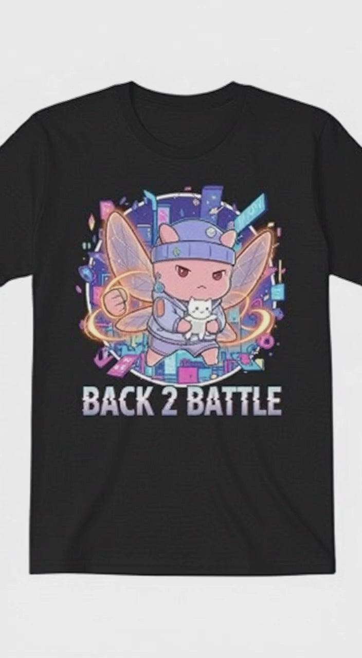 Back 2 Battle – Fairy Warrior Graphic Youth Tee